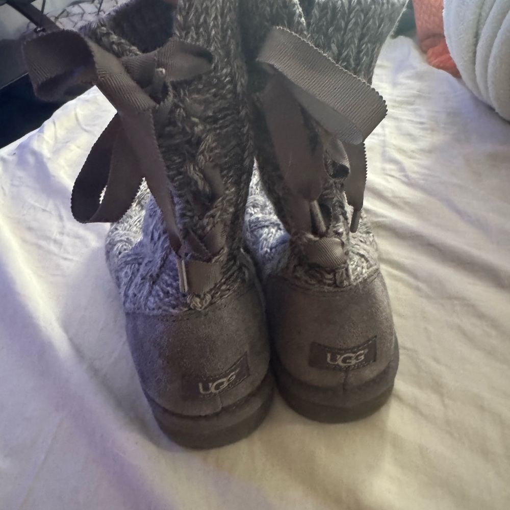 Gray Sweater ugg boots size 8